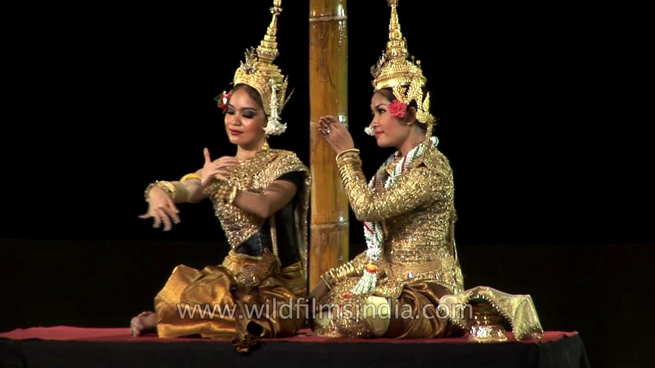Classical Khmer Apsara dance from Cambodia