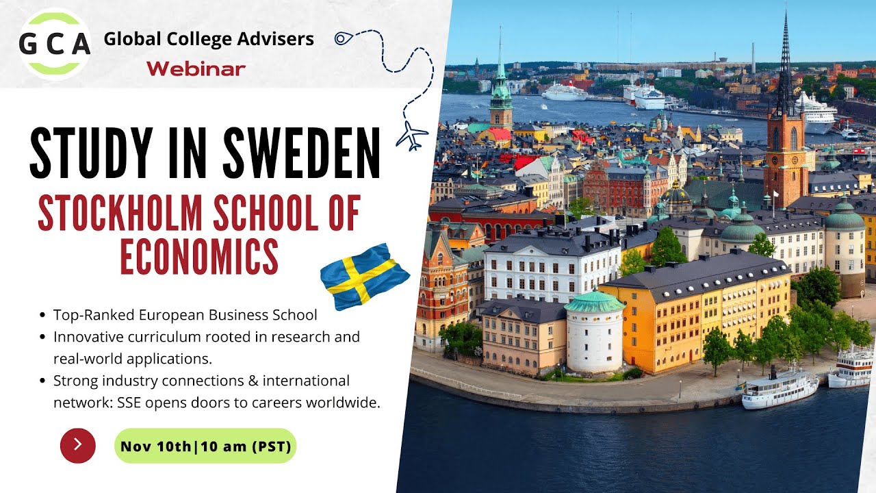 Top-Ranked in Europe: Your Path to Success at Stockholm School of Economics