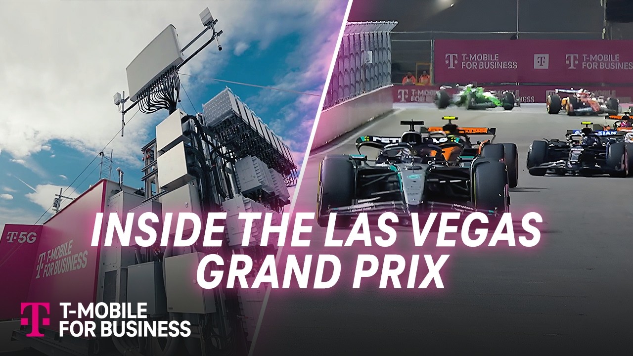 How Las Vegas Grand Prix Drives Performance with Advanced Network Solutions | T-Mobile for Business