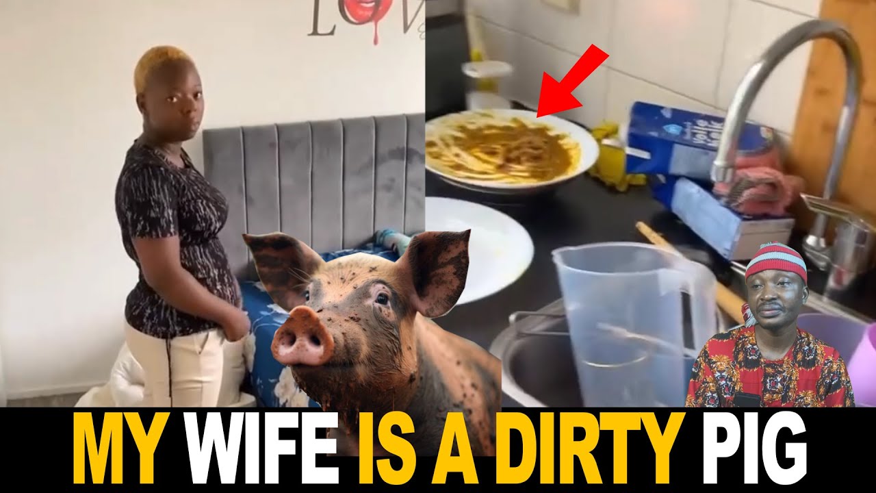 My Wife Is A Dirty Pig Europe Based African Man Laments