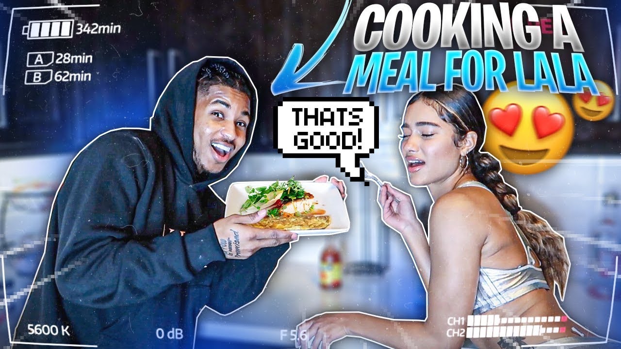 I COOKED LALA MY SPECIAL RECIPE GOURMET MEAL!!! 😍(How to feed a woman)