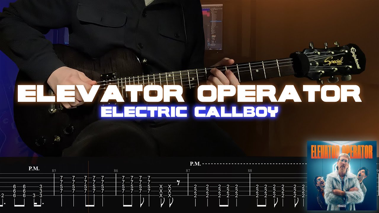 Elevator Operator - Electric Callboy (ON-SCREEN TABS) (BRAND NEW SONG 2025) (ONE-TAKE COVER)