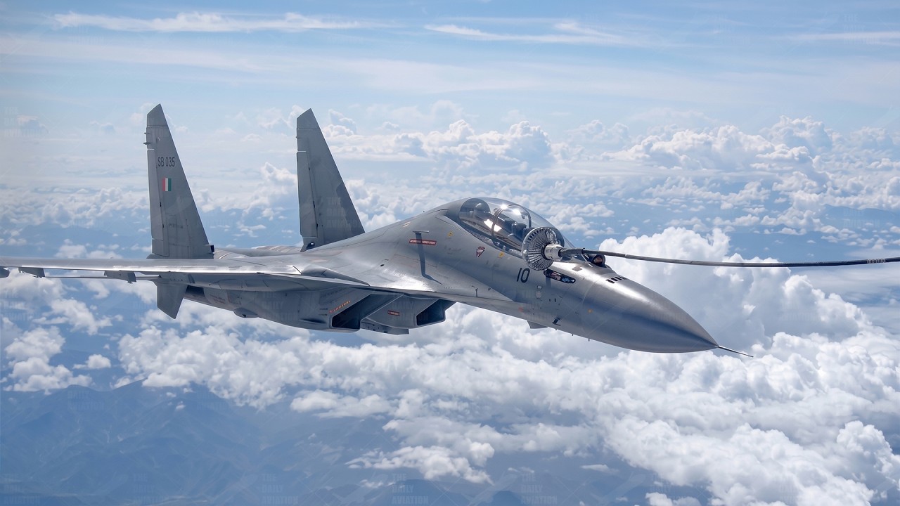 US Air Force Refuels Russian-Made Su-30