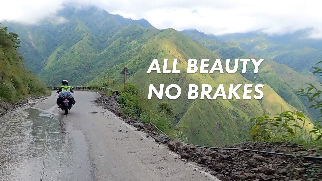 Descending a 1500m peak with no front brakes! | Vigan to LU via Bessang Pass