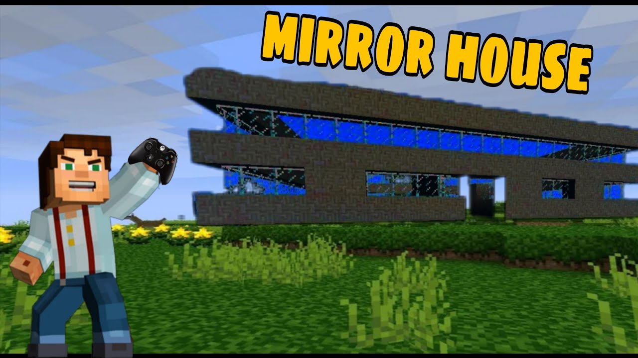 MlRROR HOUSE 🤯 in Minecraft || gaming video || amitbhai ......!!
