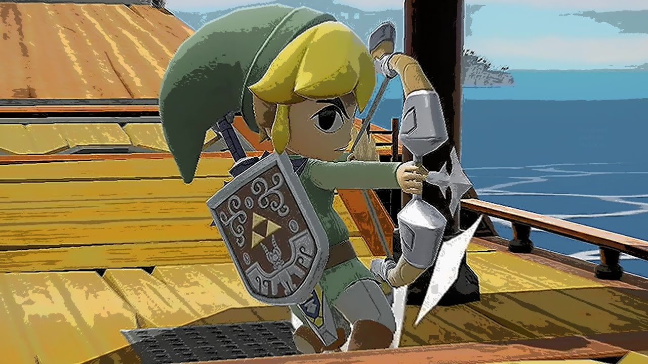 Toon Link And The Abandoned Ship (SSBU Machinima)