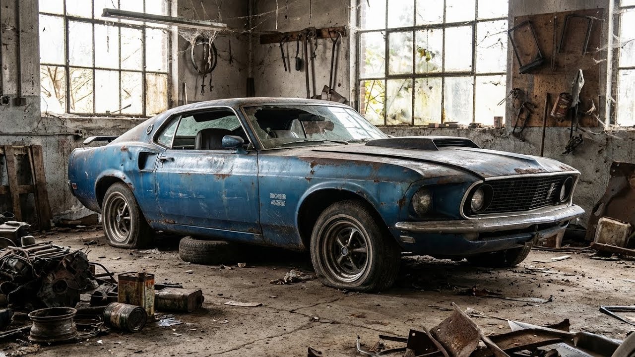 ASMR Car Restoration! Full Restoration Project Ford Mustang Boss 429 1969