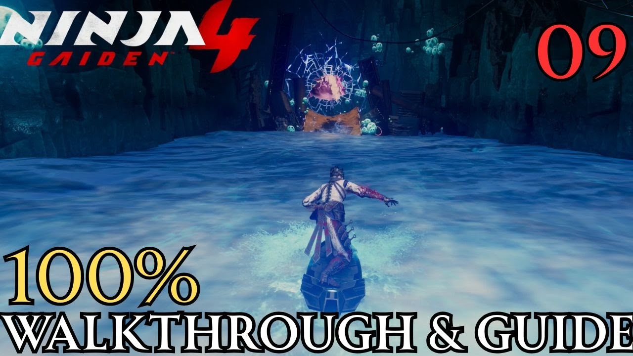 Ninja Gaiden 4 100% Часть 9 - Глава 10: Связывающие духи Прохождение и руководство