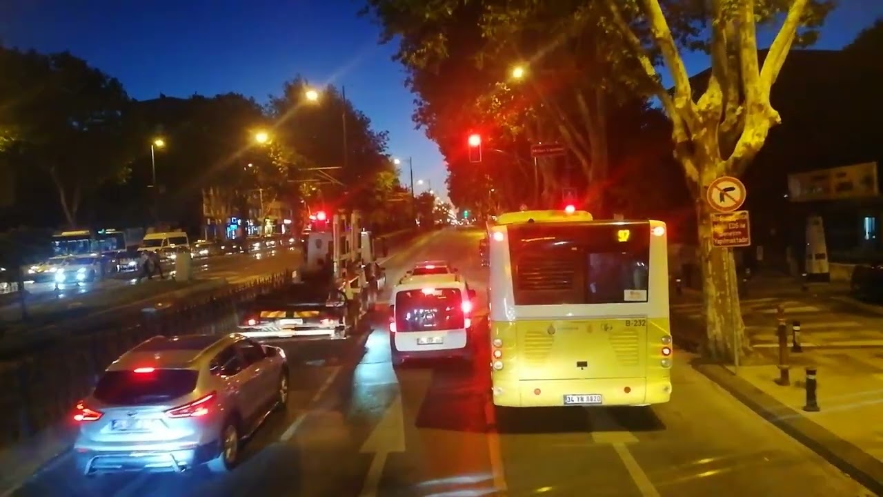 145T | Taksim - Beylikdüzü Arası Seyahat | İETT | Akşam Seferi