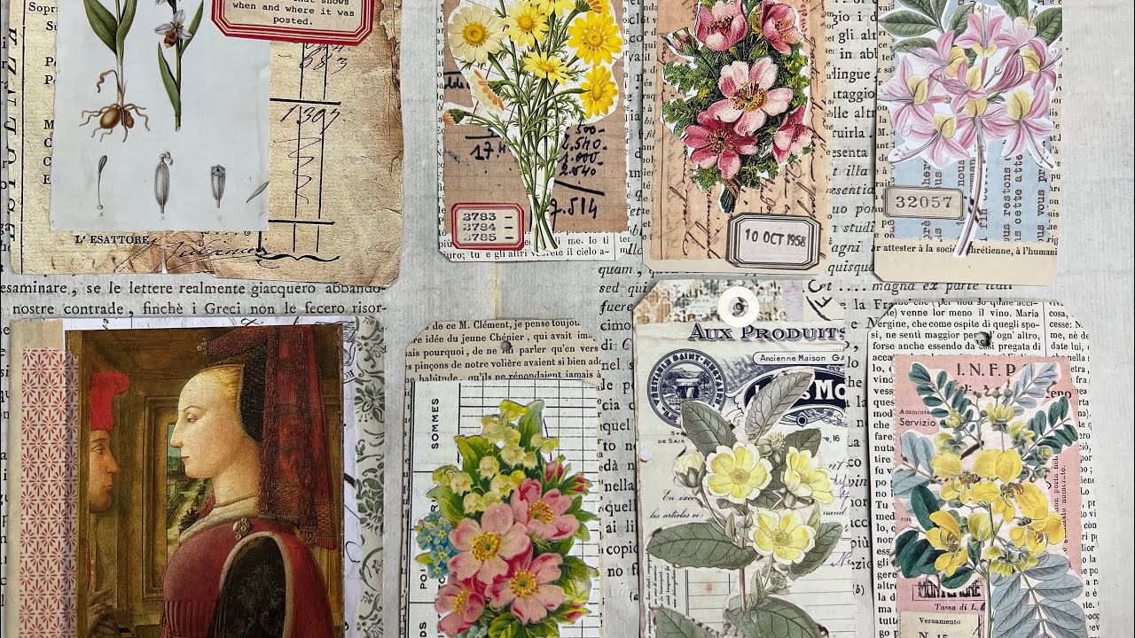 Craft with me | having a random play with incomplete bits and pieces
