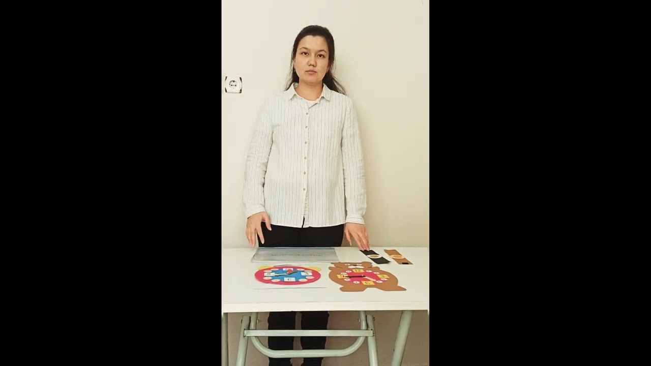 Özel eğitimde saat kavramı ve toplama işlemi öğretiminde materyal sunumu.