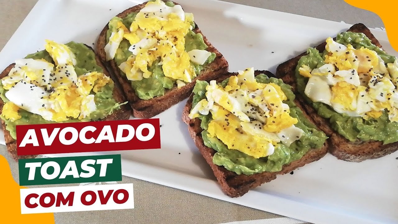 COMO FAZER AVOCADO TOAST COM OVO
