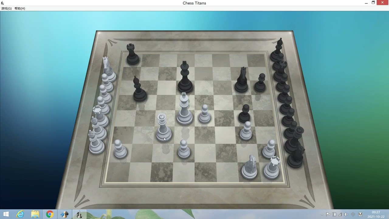 新人玩国际象棋快累死了