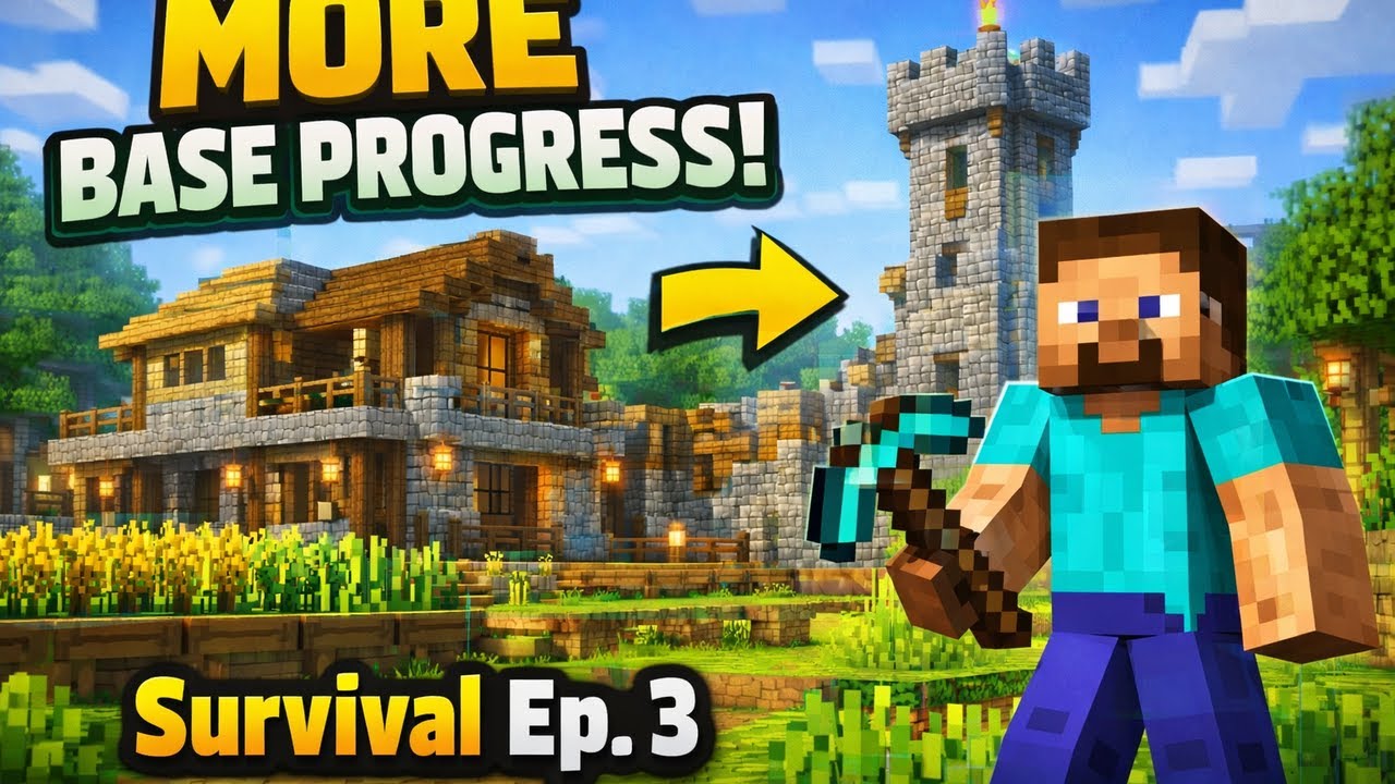Making More Progress On Our Base!!!