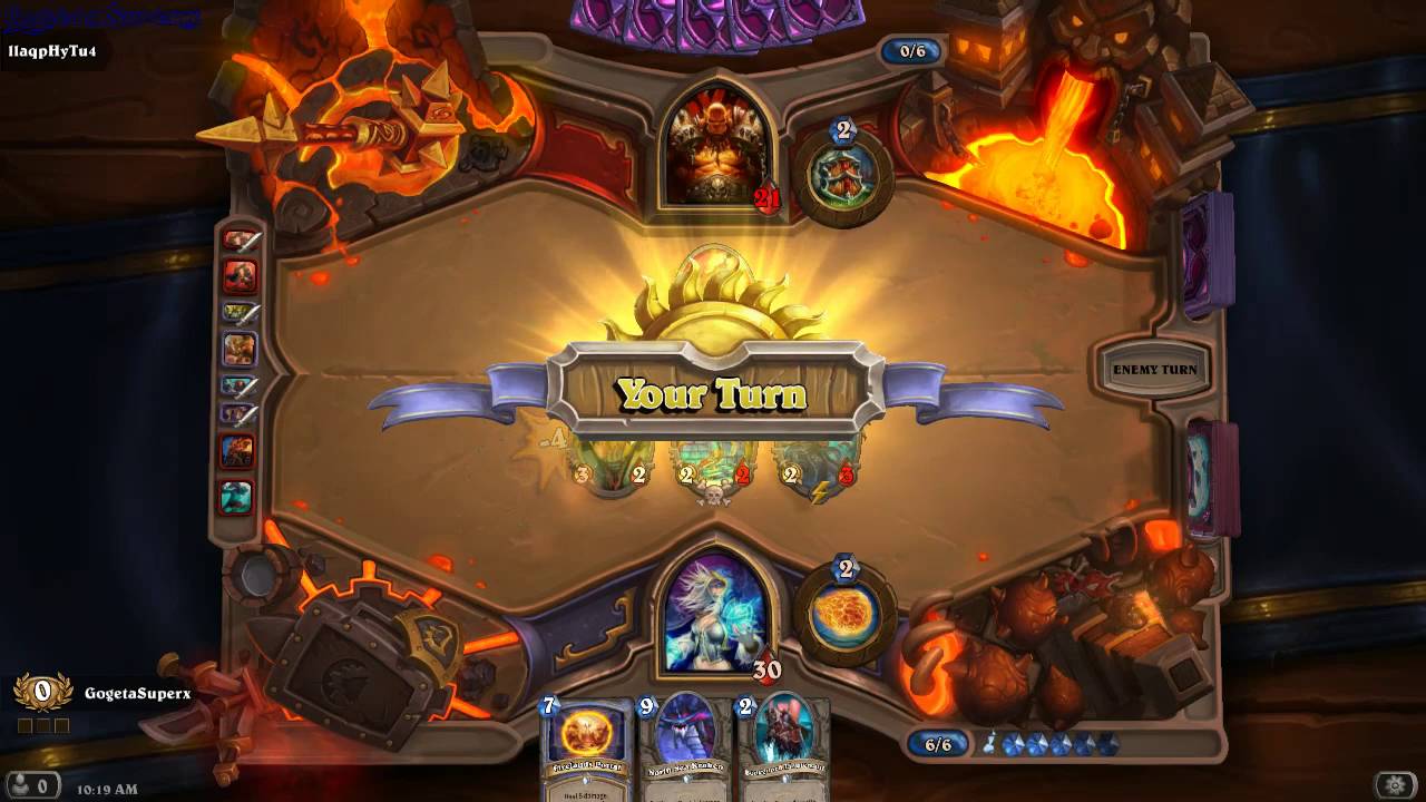 Hearthstone Karazhan Arena #11 - 9 wins malchezaar - GogetaSuperx
