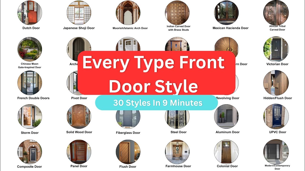 Every Front Door Type Explained in 9 Minutes