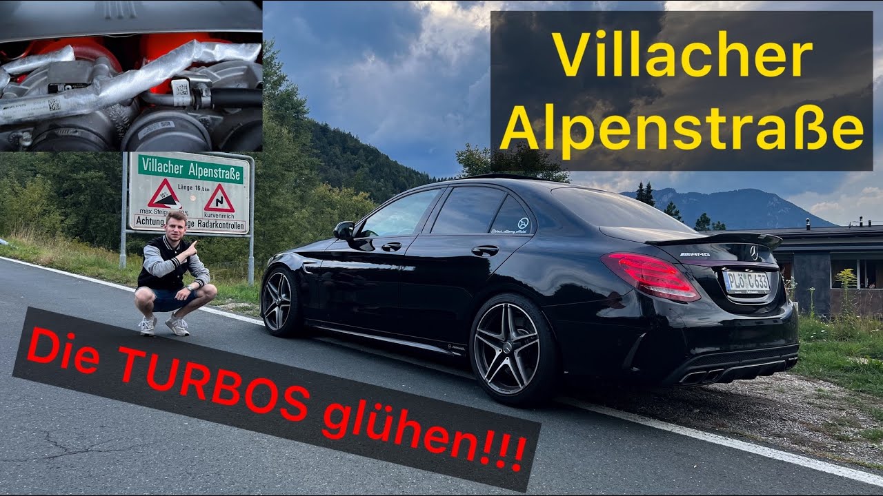 Passstraßen ballern im C63 AMG 💥 || Wörthersee Reloaded 2022