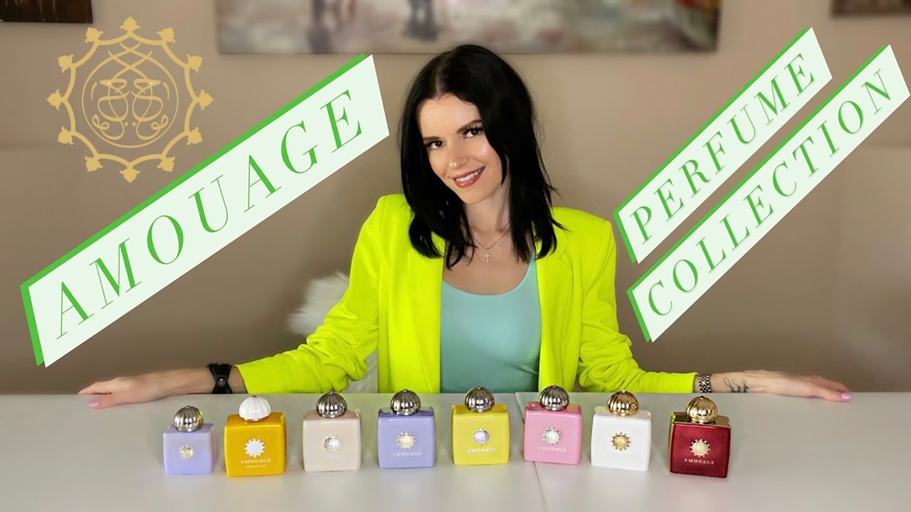 💛✨MY ENTIRE AMOUAGE PERFUME COLLECTION 2021(Requested) | Natalie Davis✨