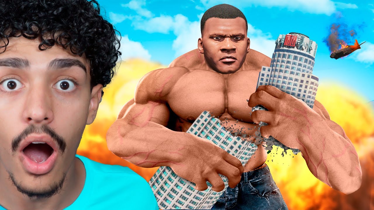 Самый Сильный Человек в Мире в GTA 5