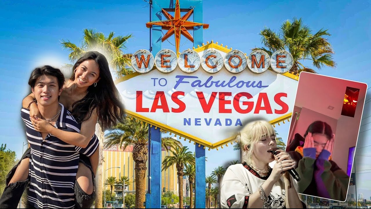WE CRIED AT BILLIE EILISH'S CONCERT (We made it to VEGAS!!)