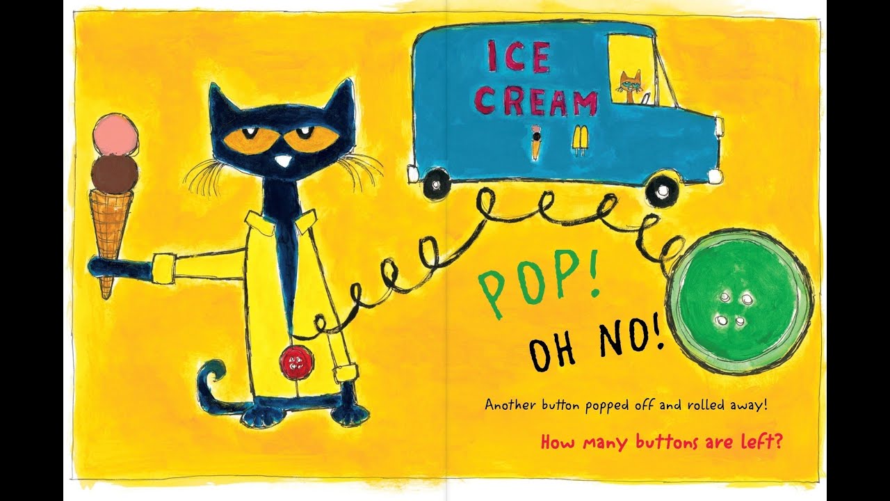 Pete the Cat and His Four Groovy Buttons| Kids Book Read Aloud.