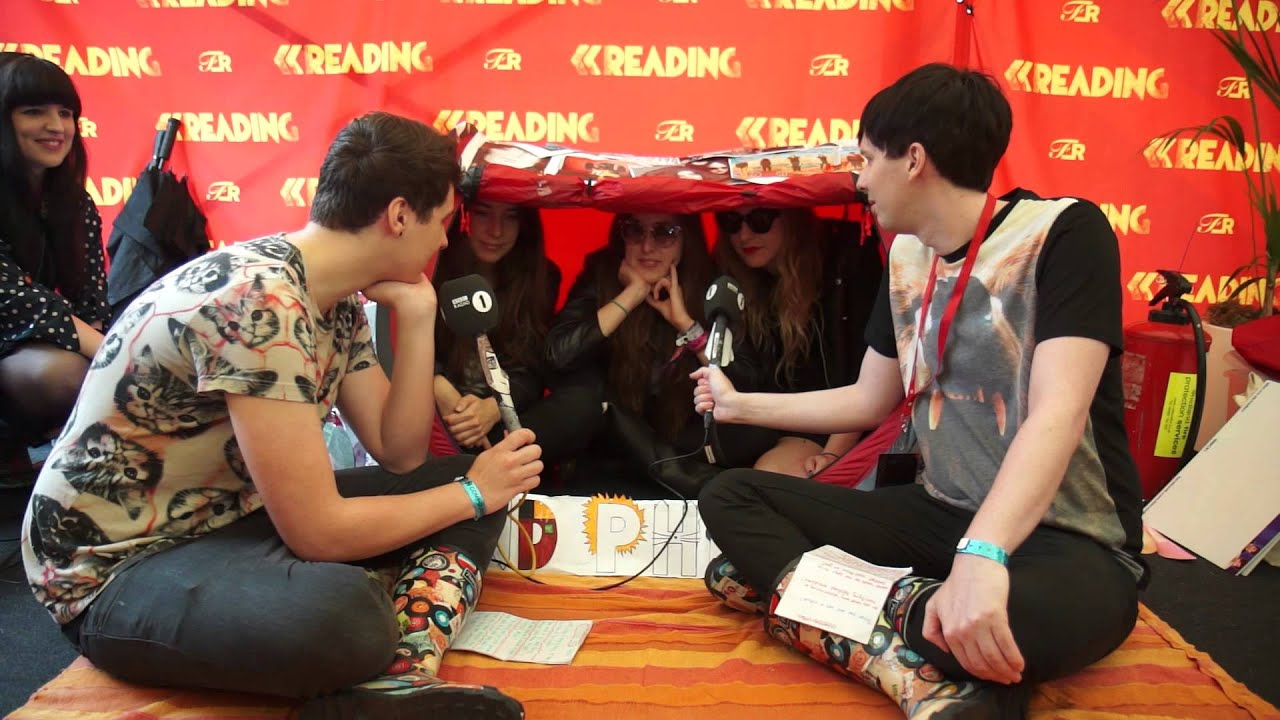 Haim inTENTerview At Reading With Dan & Phil