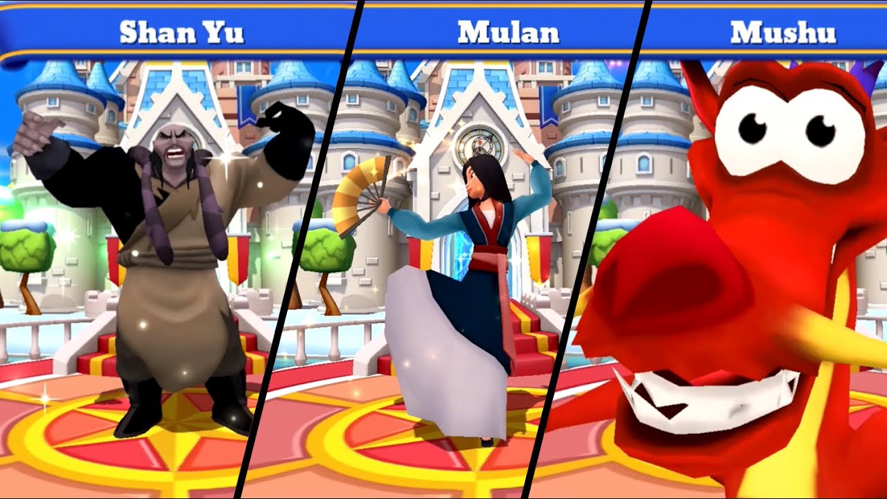 (OLD VERSION) Welcome Screens MULAN CHARACTERS | Disney Magic Kingdoms