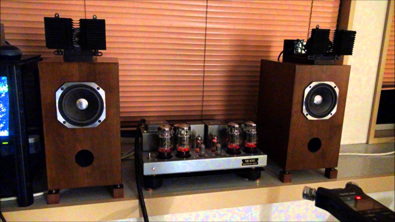 KT66真空管アンプでフルレンジスピーカーを鳴らす♪