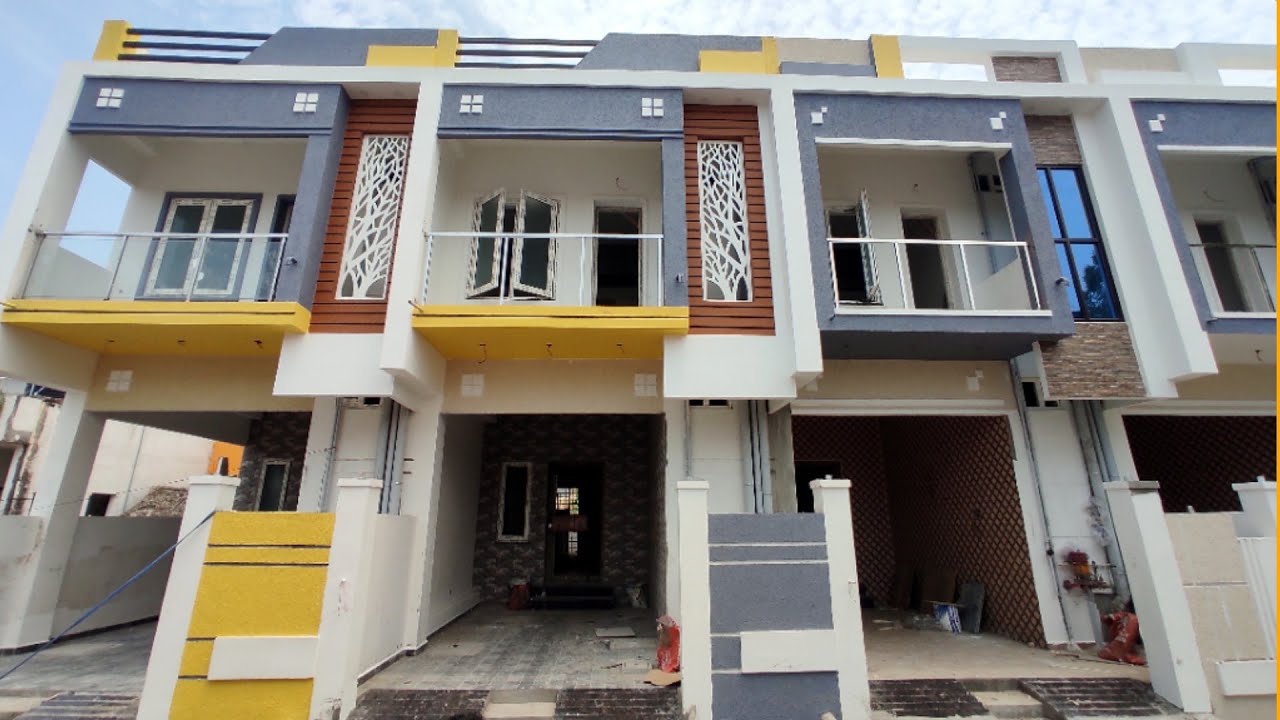 ID:129: Beautiful 3BHK Duplex House for Sale | Modular Kitchen |Car Parking | Mangadu| CMDA Approved