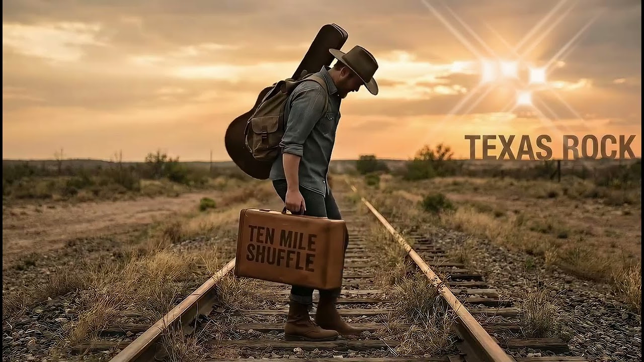 Get Ready Texas Outlaw Rock N Roll:  Ten Mile Shuffle #rockblues#bluesrock #rock#texasrock