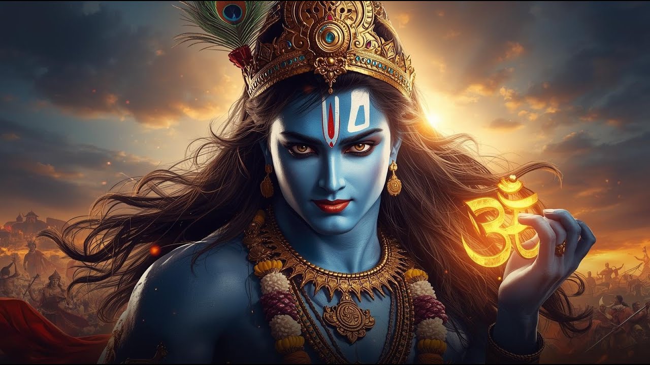 ॐ Om Sanskrit Chant | 11 Min Temple Vibration with Drums & Bells