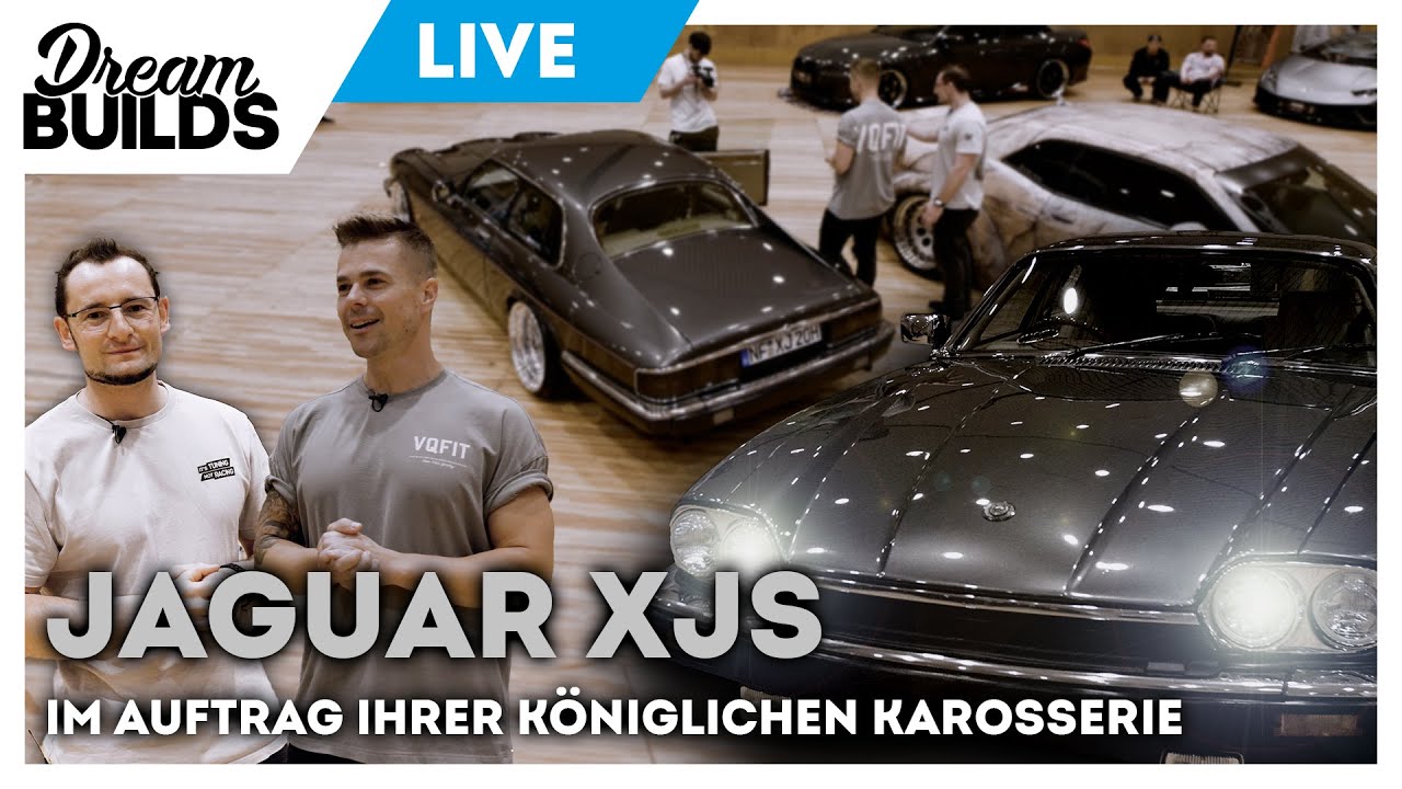DreamBuilds Live - Jaguar XJS Im Auftrag Ihrer königlichen Karosserie - by it's tuning not racing