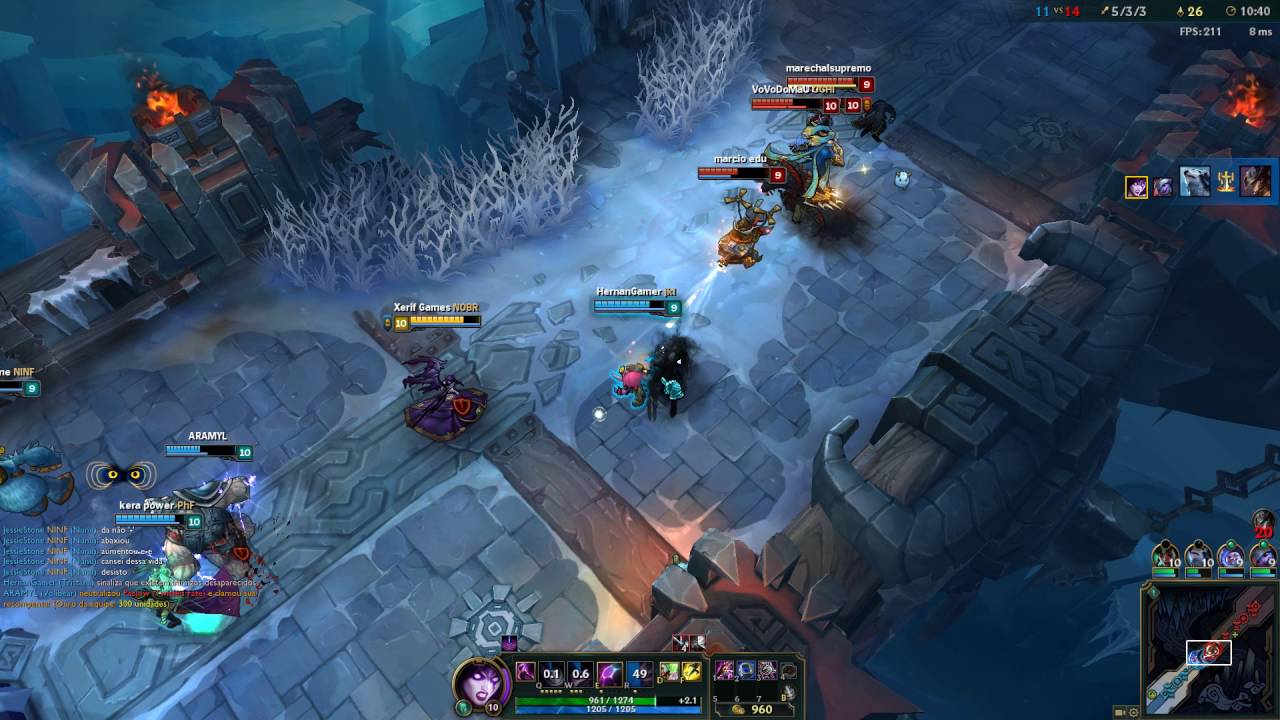 Cau&ecirc; Riera - Xerif_Br - Aram - League Of Legends - Morgana