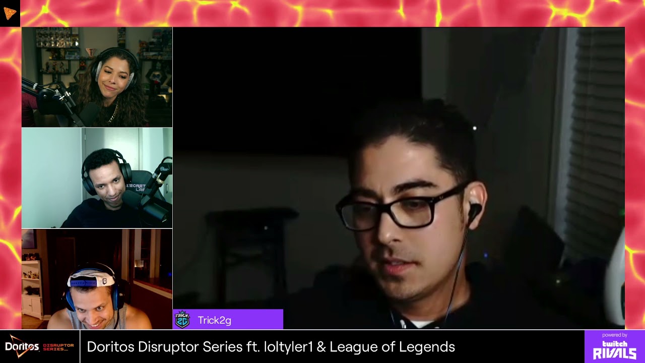 Trick2G says DEEZ NUTS joke at Twitch Rivals