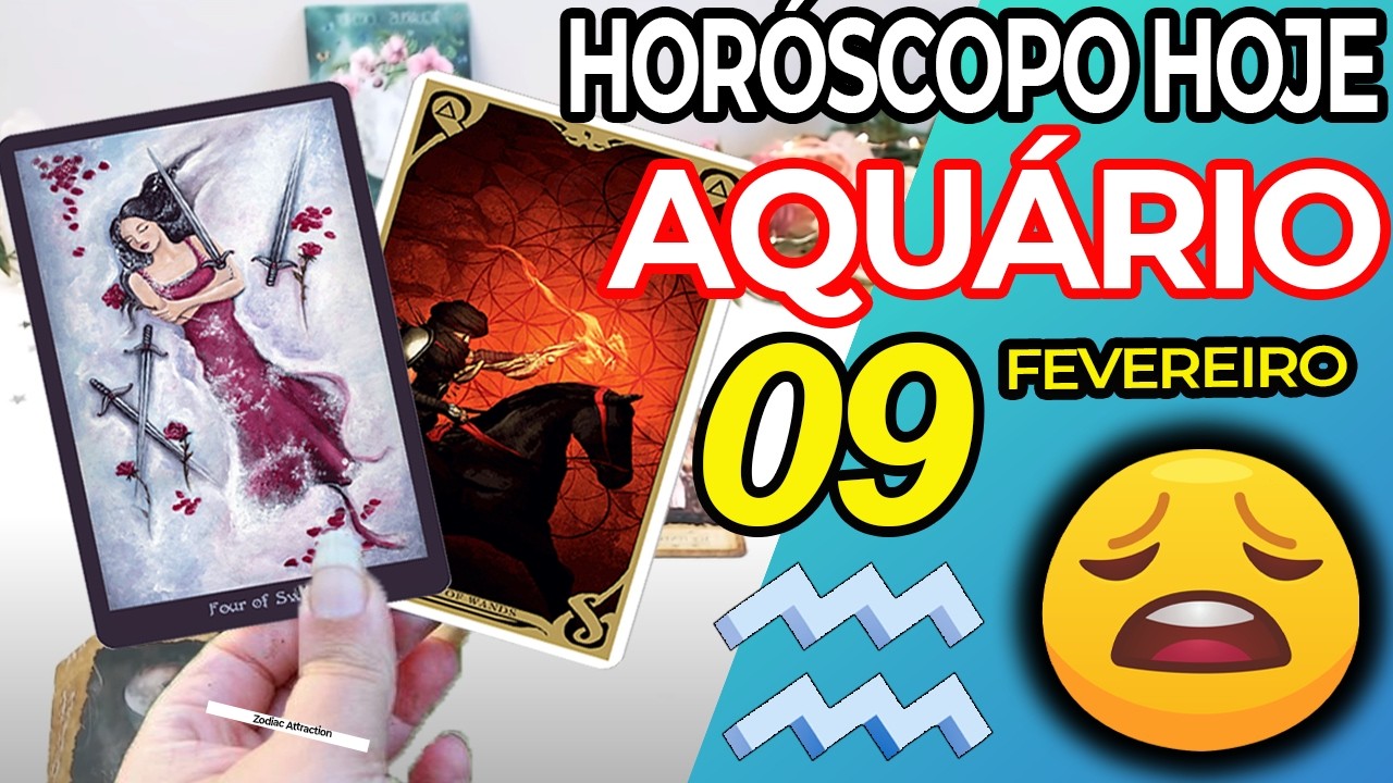 ESTÁ A CHEGAR UM PROBLEMA ❌ Aquário ♒ 9 Fevereiro 2026 | Horoscopo do dia de hoje ♒ Tarot Aquário