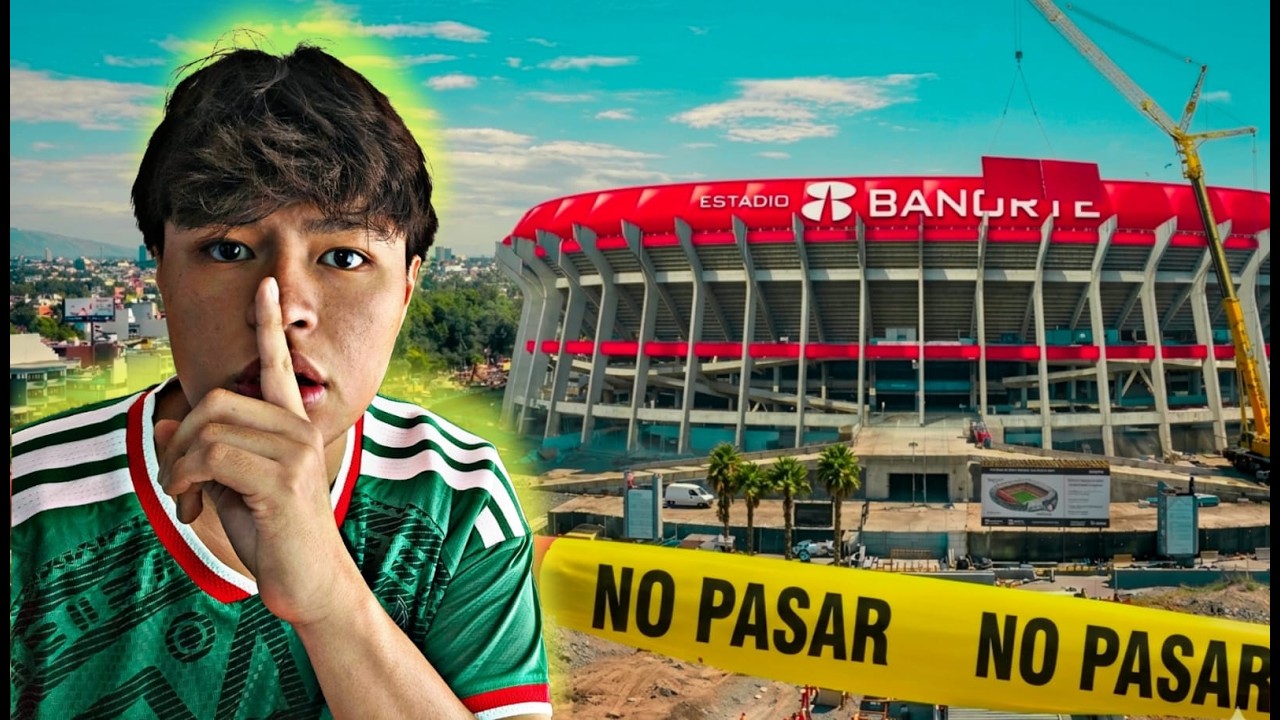 Así luce el Estadio Azteca a 2 semanas de su Reinauguración | ** ¿Estará Listo? **  | Soy Edson G
