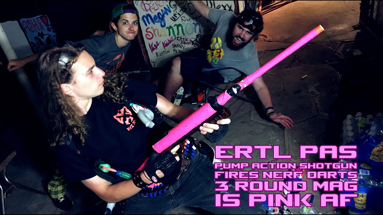 Rob Lehr's Big Pink Nerf Gun | ERTL Pump Action Shotgun Collection