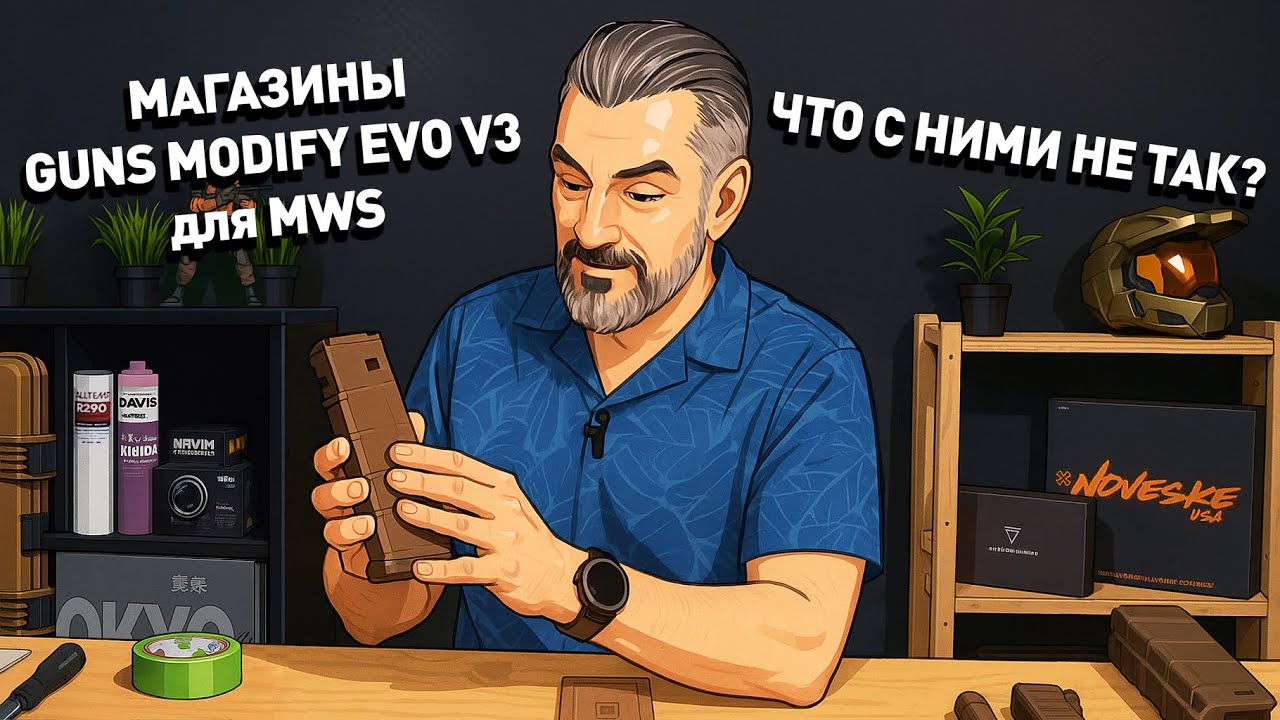 Что не так с магазинами GunsModify EVO V3 для TM MWS?