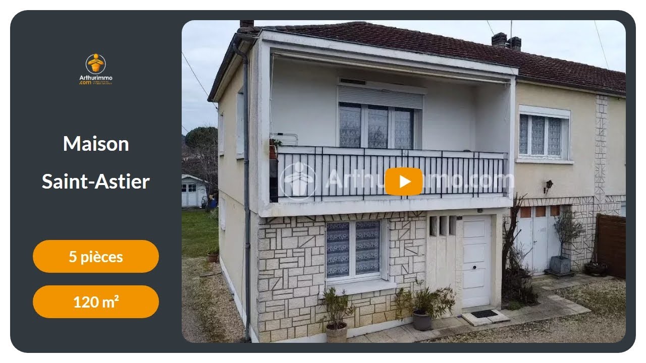 Vente Maison à SAINT-ASTIER - 147.000€