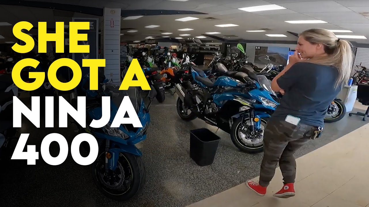 First Ride on a 2021 Kawasaki Ninja 400