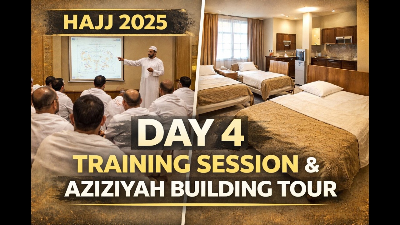 Hajj 2025 Day 4 | Training Session & Aziziyah Building Tour