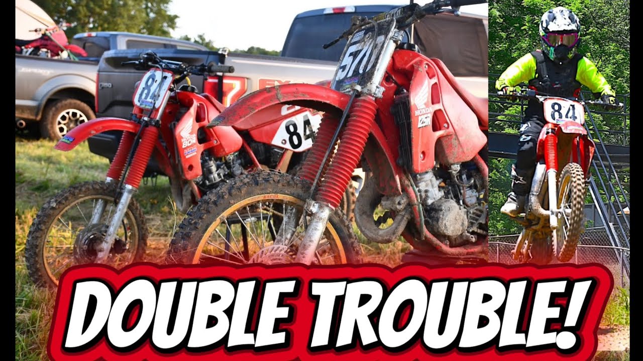 This Vintage Honda CR80 Still RIPS! Youth MX Race at Thayer Extreme