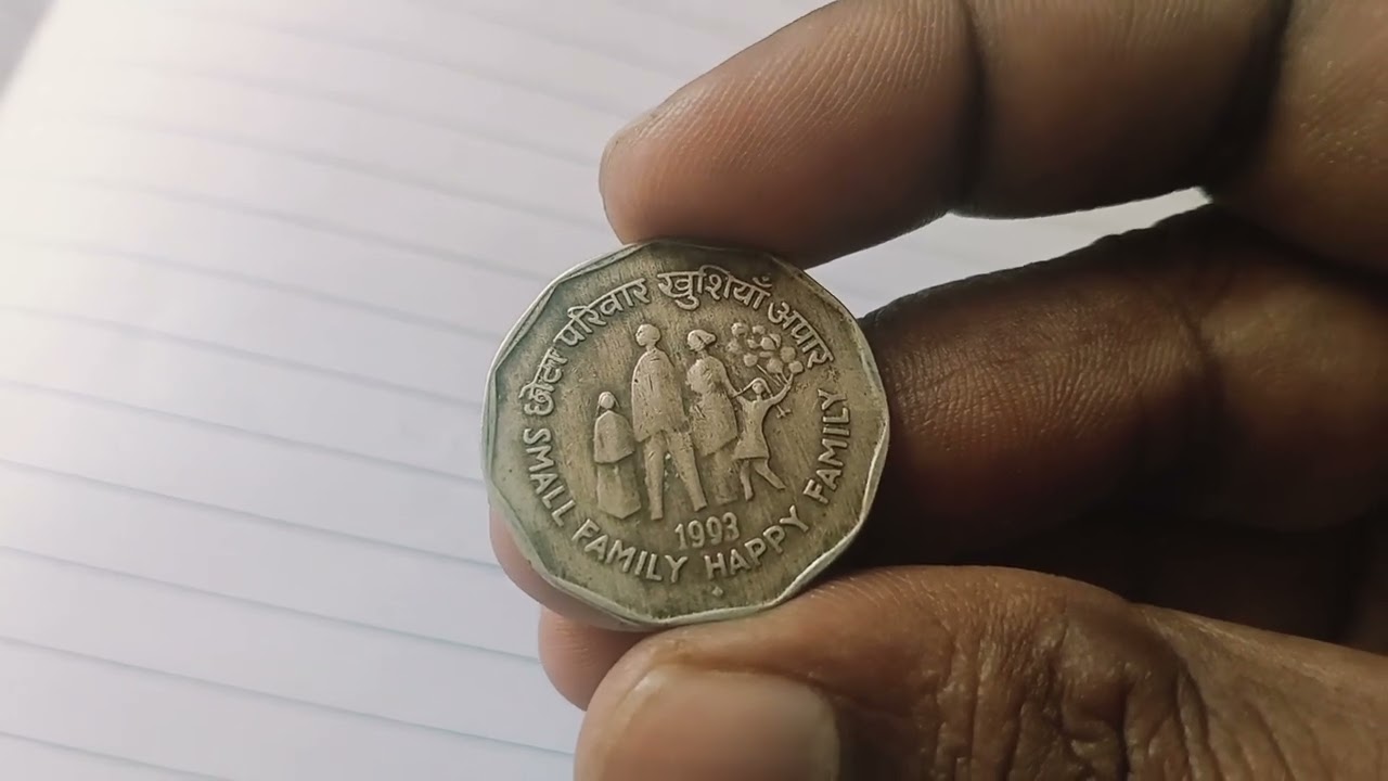 Rare old coin collection//Rare coin//2 Rupee wala rare coin //small family happy family rare coin 