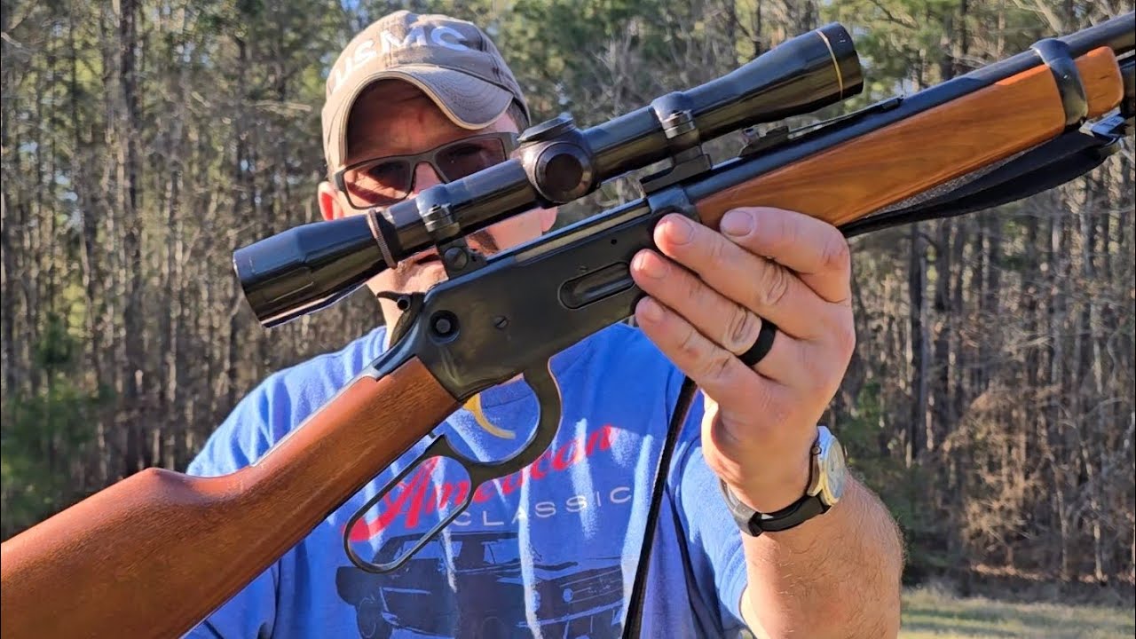 Winchester Model 94AE with vintage Leupold scope.