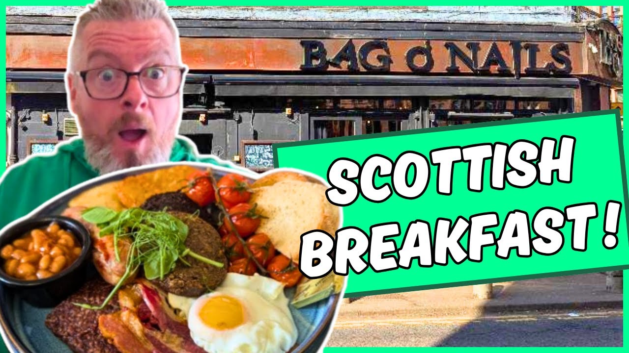 I Review GLASGOW'S BEST SCOTTISH BREAKFAST!