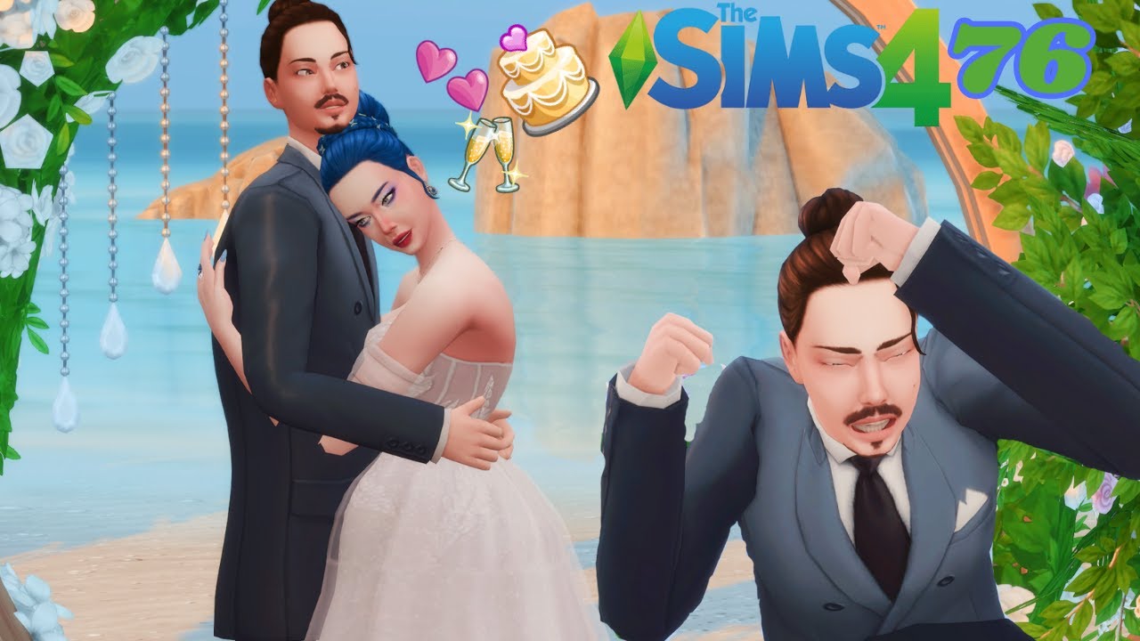 Hayallerimizin Düğünü! 😍 The Sims 4 Türkçe  -Zor Hayatlar Mücadelesi - 76.Bölüm