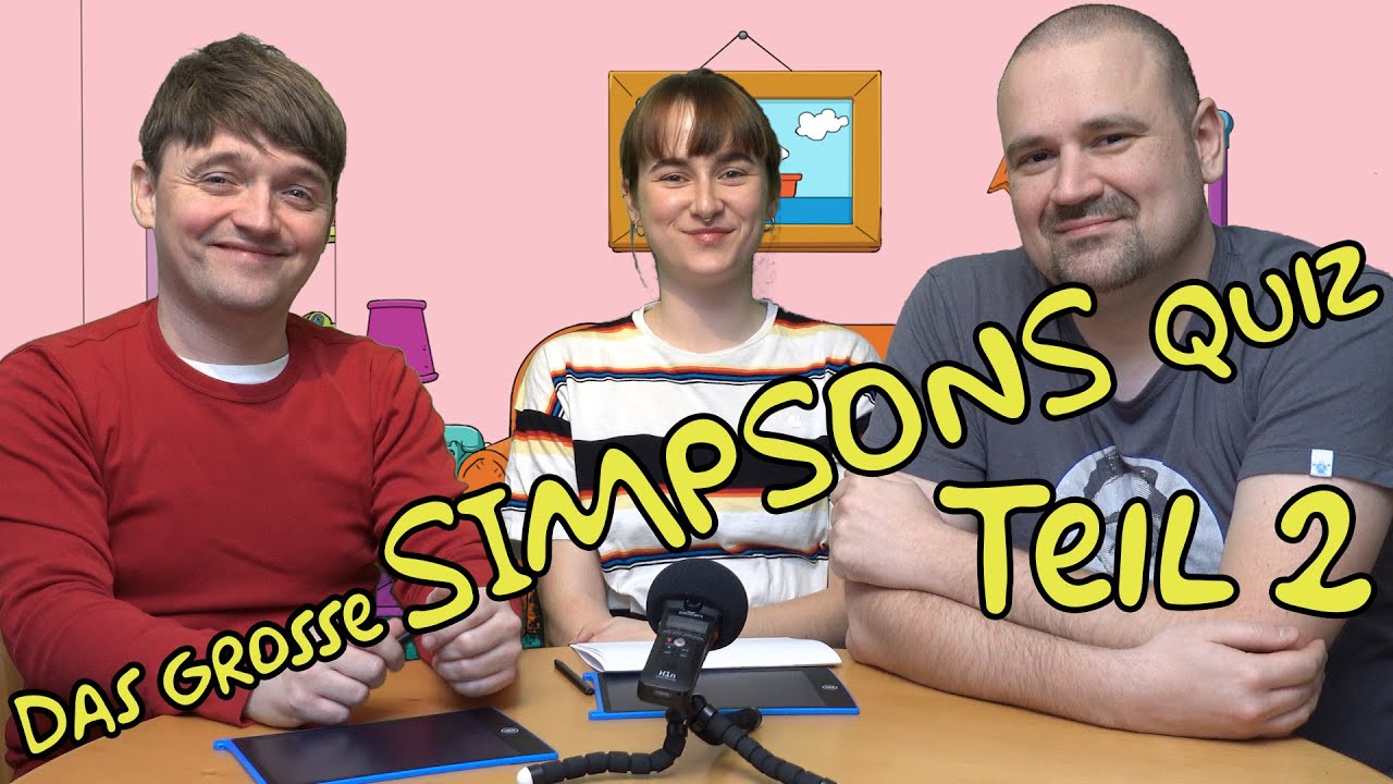 Quiz | Die Simpsons - schon wieder | Trivia | Outtakes | Mit Lisa, Sebastian & Paddy