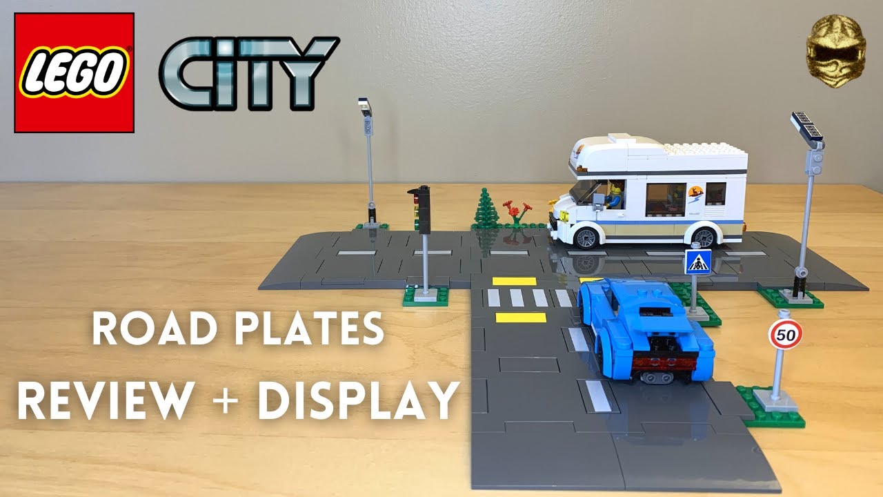 LEGO City 60304 Road Plates Review + Display Options!