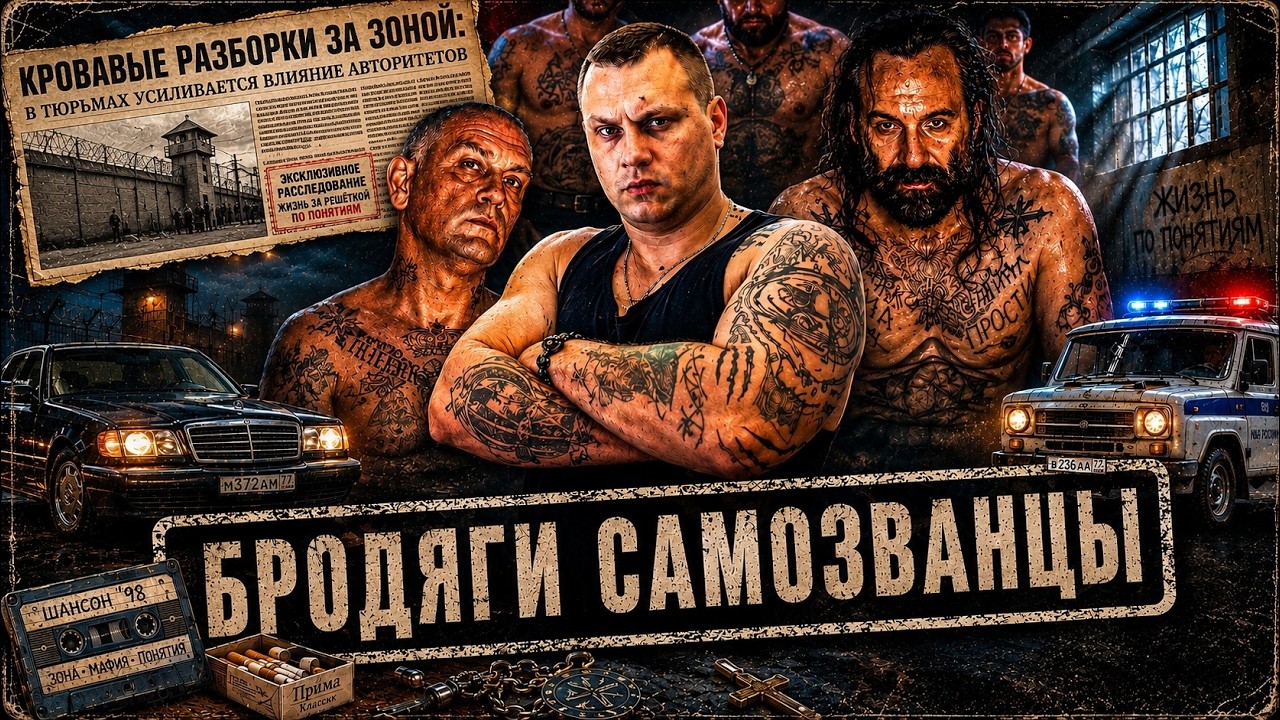 БРОДЯГИ САМОЗВАНЦЫ ЗАЕХАЛИ НА ЗОНУ 