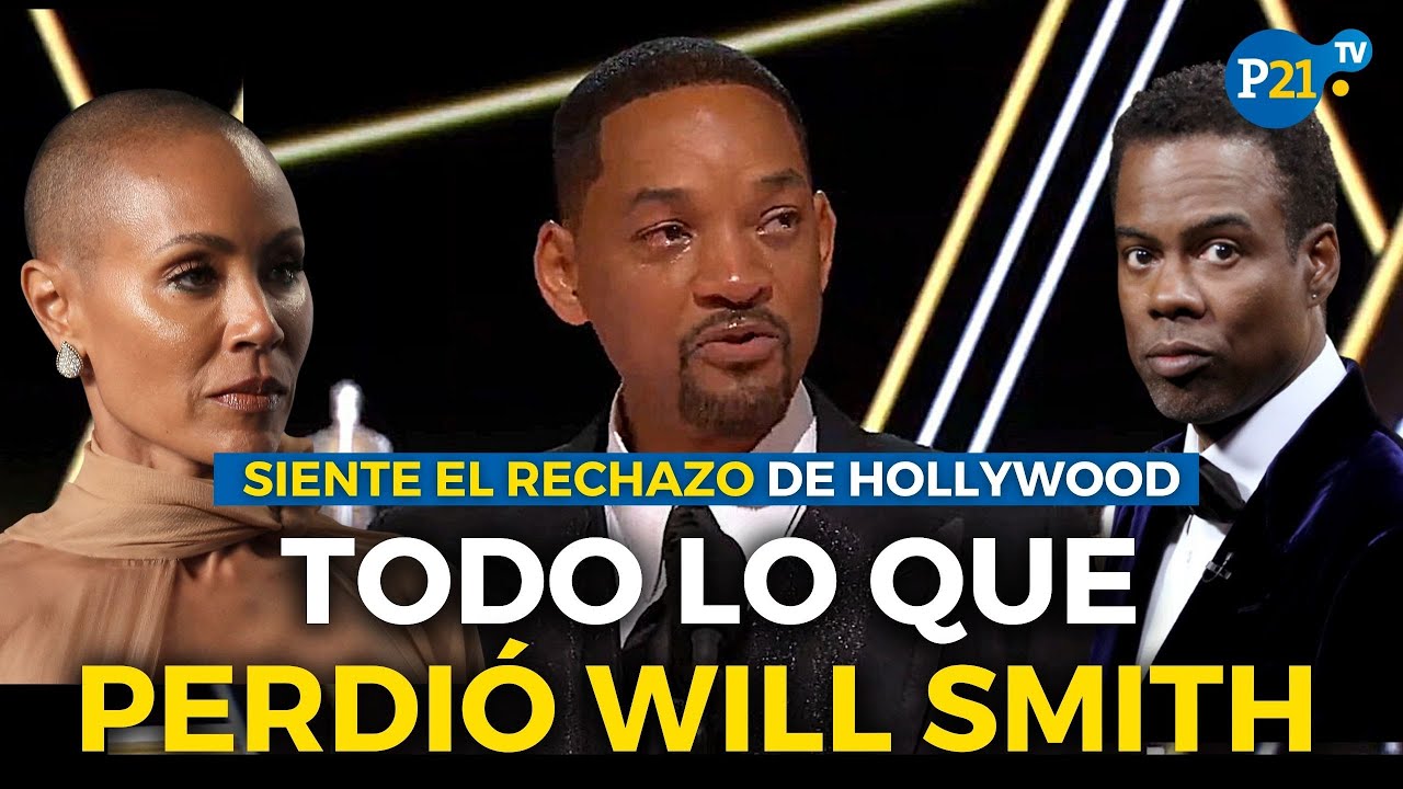 TODO lo que PERDIÓ WILL SMITH por la cachetada a Chris Rock en los Oscars 2022
